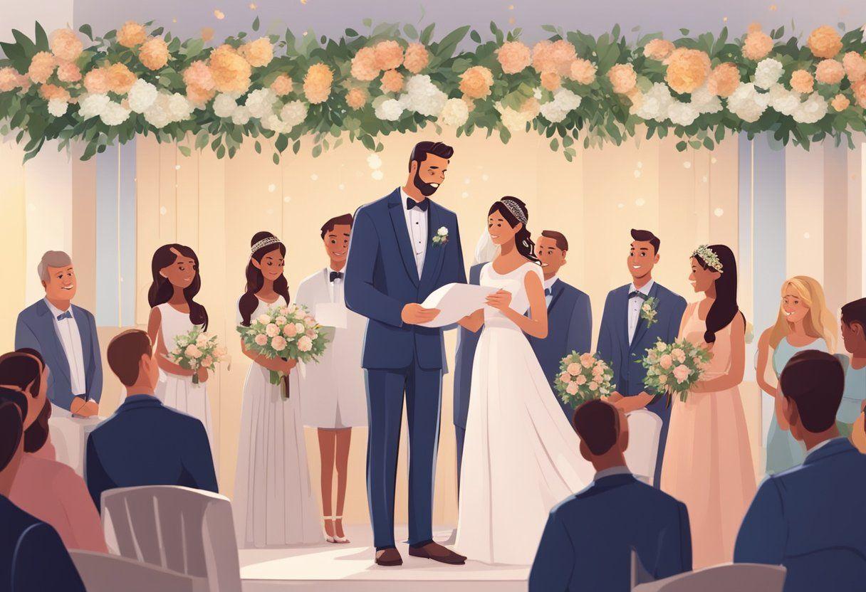 How to Write a Stepfather Wedding Speech at a Stepdaughter's Wedding?